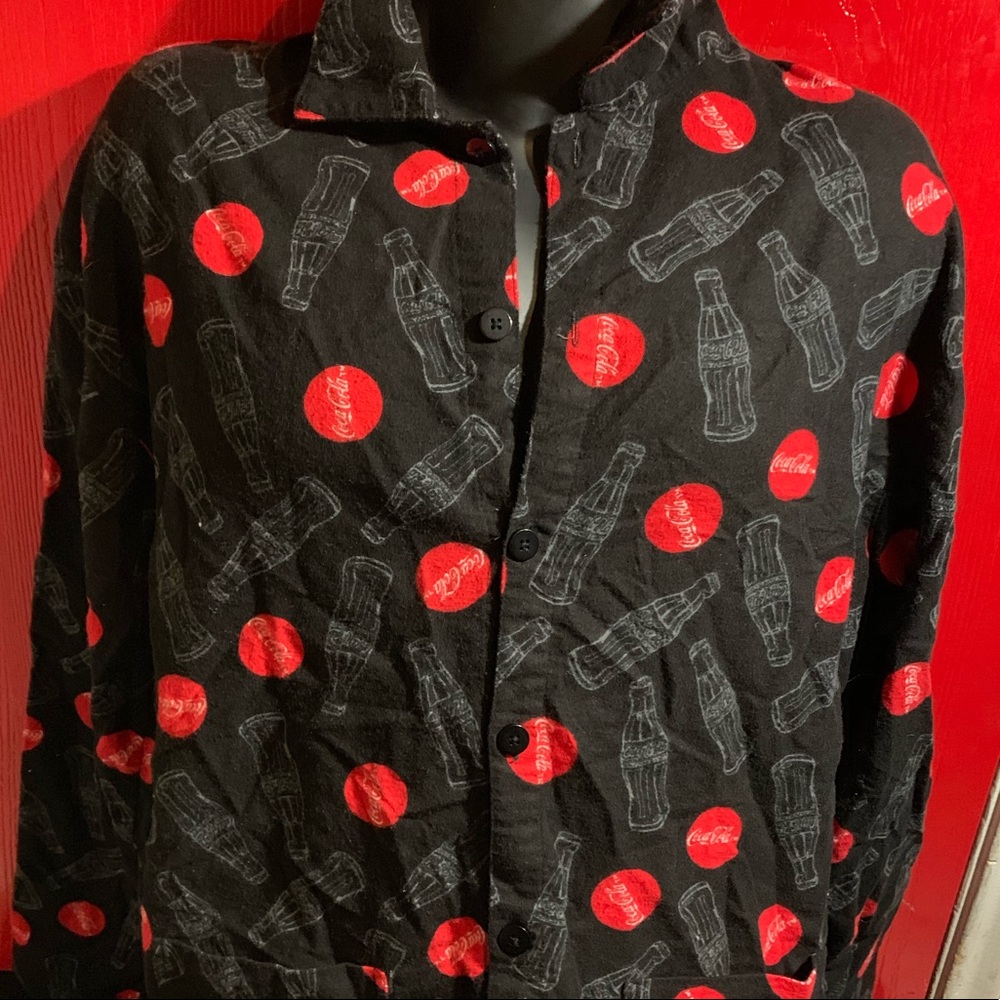 Coca Cola pajama top
